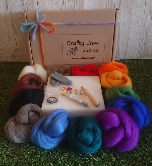 Needle Felting  Starter Kit - Boxed
