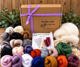 Natural 3D Animal Needle Felting Bumper Starter Kit - Boxed