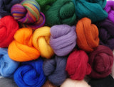 Corriedale Wool Roving - 6 gram samples