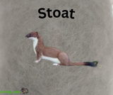 Carded Batts - Individual colours - Fast Felting - Larger quantities