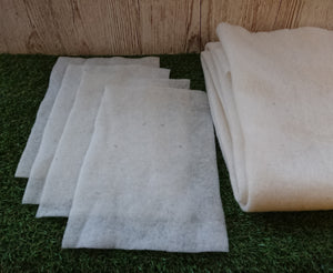 Natural White British Breed Prefelt