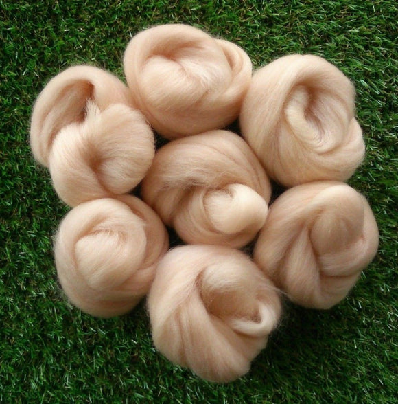 Felting Wool- Pink Flesh Tones