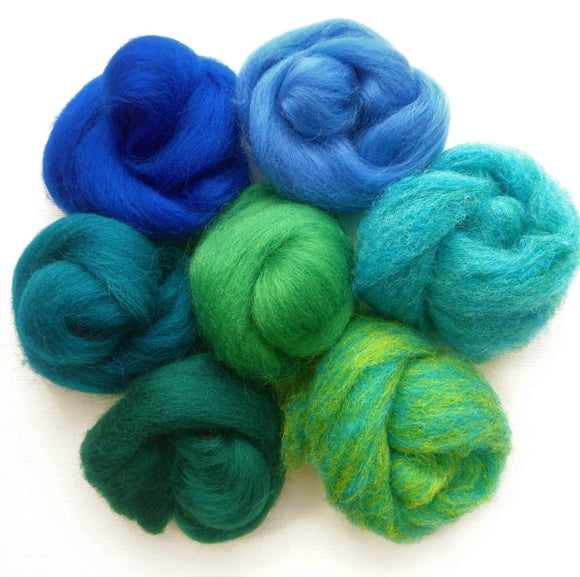Felting Wool- Under the Sea