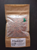 Natural Chopped Madder Root (Rubia Tinctoria) Reds & Oranges